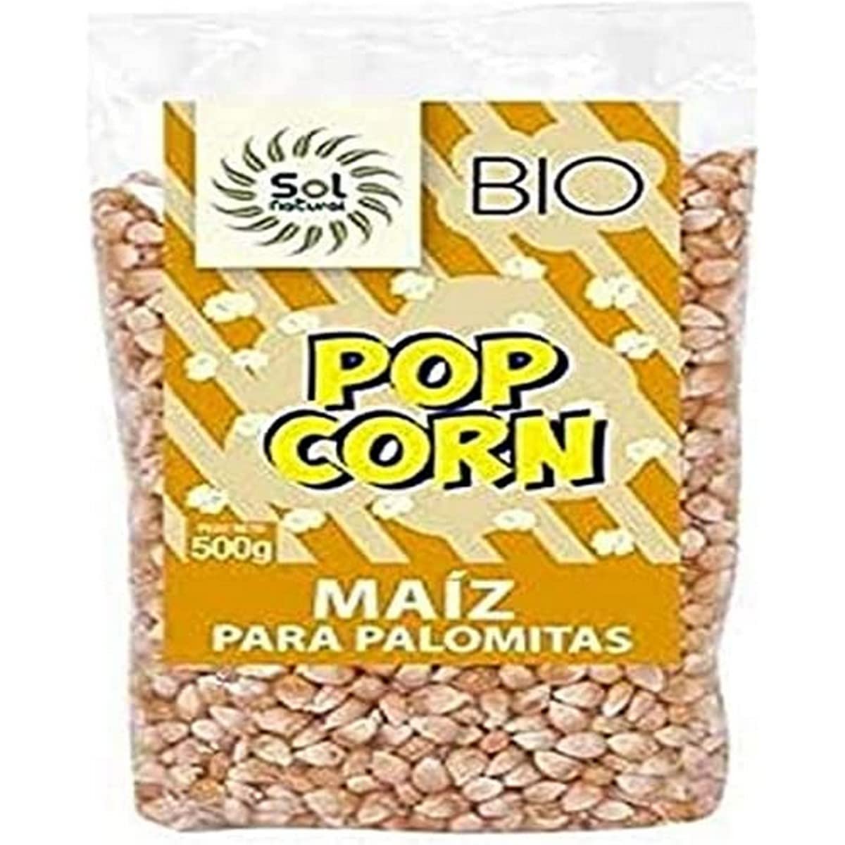  SOLNATURAL Maiz Para Palomitas Bio para Consumidores Saludables en Hogar y Familia
| SOLNATURAL Maiz Para Palomitas Bio