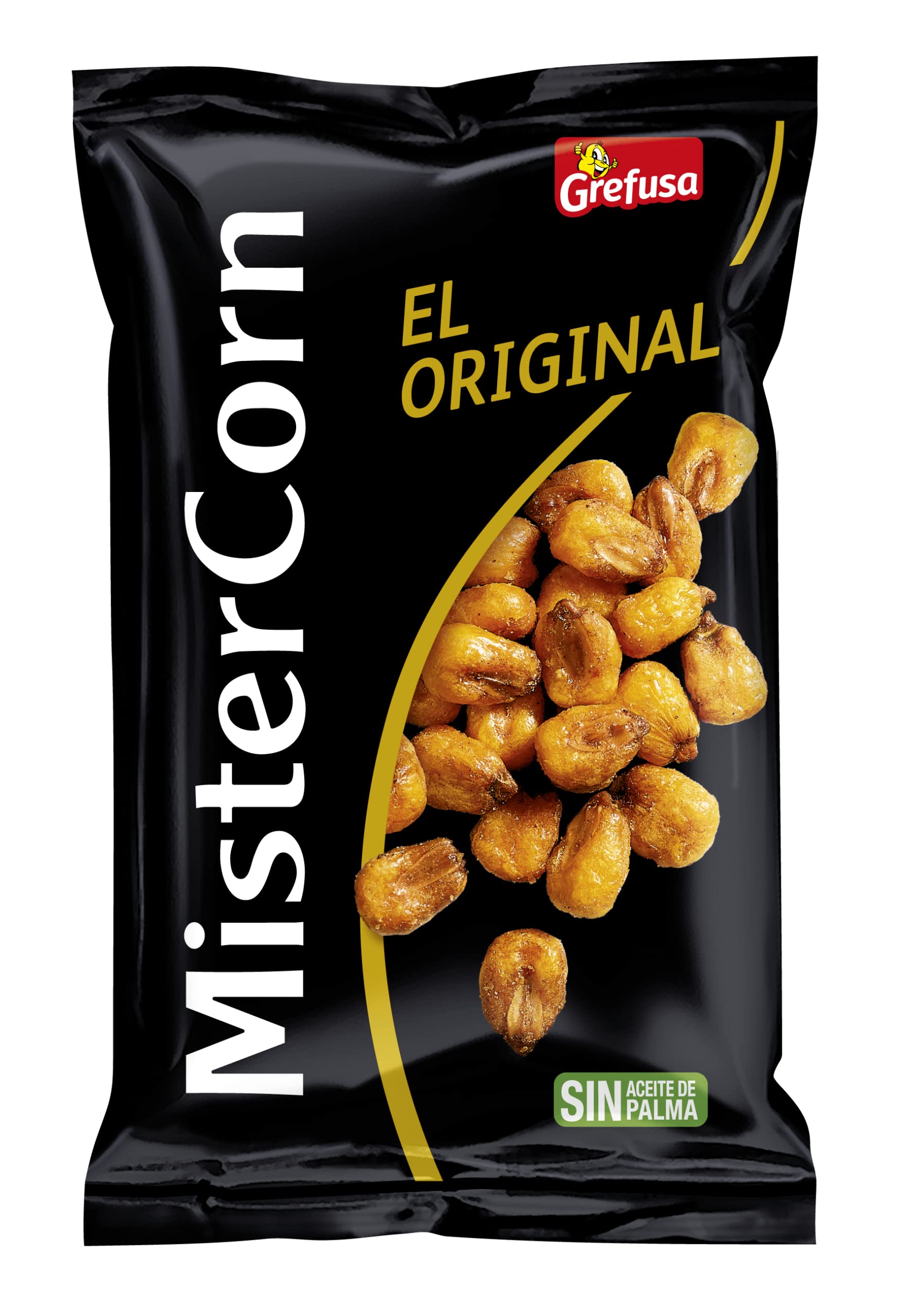 MisterCorn Maíz frito barbacoa grande bolsa 160 g para grilling picnic