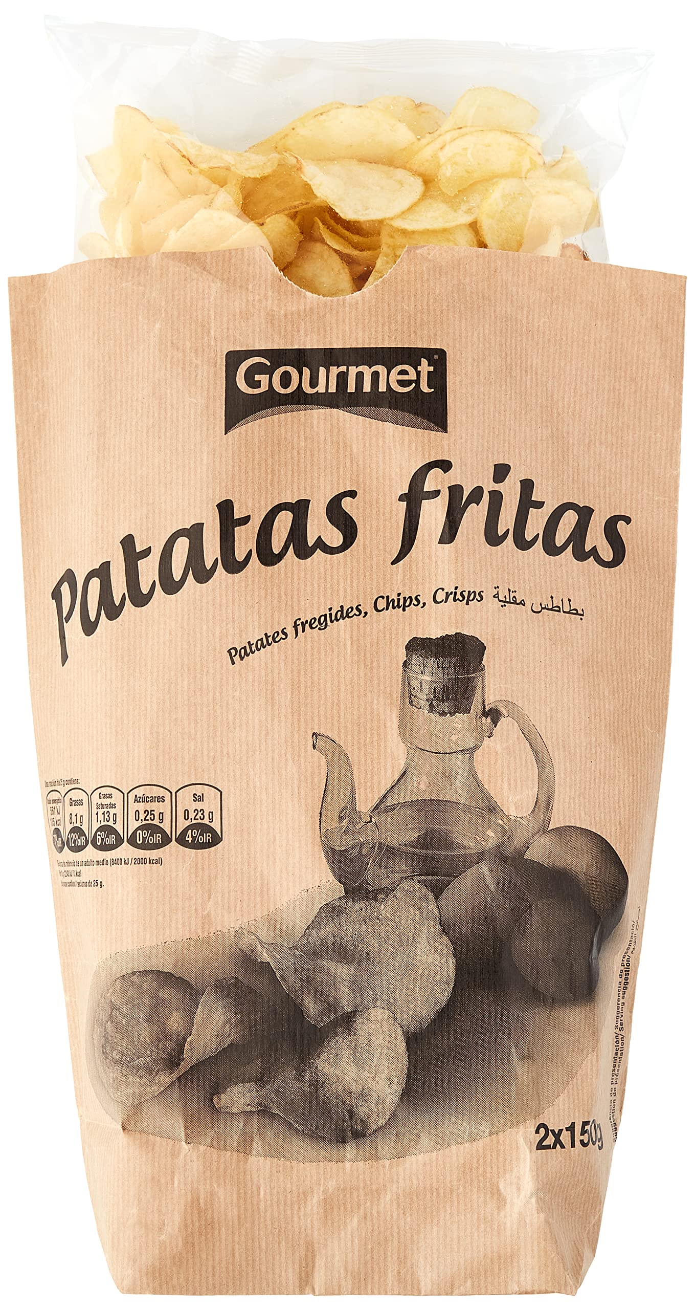  Marca Blanca Gourmet Patatas Fritas Para Consumo Familiar, Ideal para Verano
| Marca Blanca Gourmet Patatas Fritas Sala
